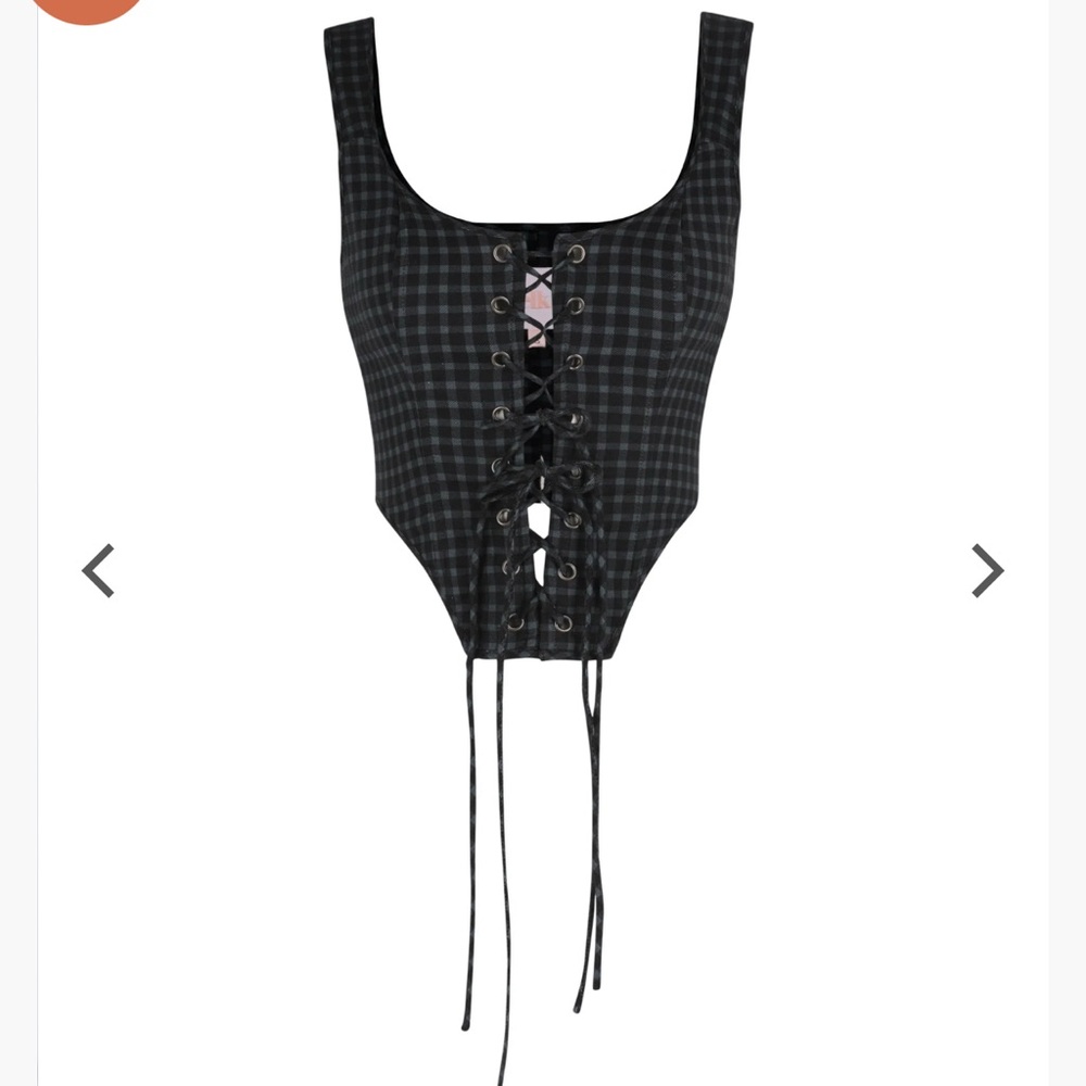 ISO selkie tartan corset
